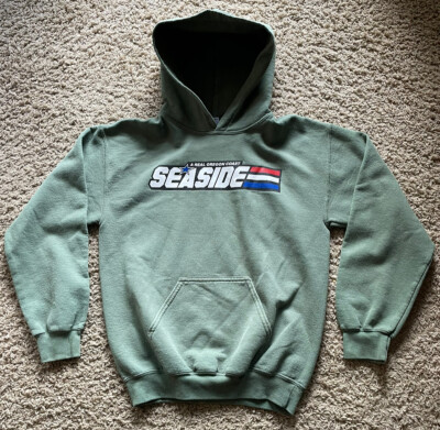 SEASIDE G.I. JOE Oregon Coast SEASIDE USA Cotton Sweater SMALL SKATEBOARDING