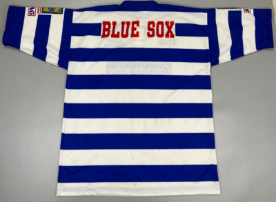 Maillot De Rugby Vintage – BLUE SOX HALIFAX R.L.F.C, STAG STONES, Taille L
