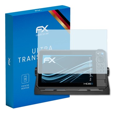atFoliX 3x Displayschutzfolie für Lowrance HDS Pro 9 Schutzfolie klar Folie