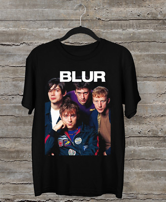 NEW Blur Member Band Short Sleeve Black All Size Shirt  AG2312
