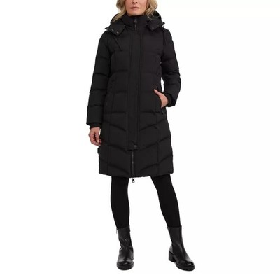Heritage 63 Pajar Damen langer Daunenmantel schwarz Large-5712-1-R