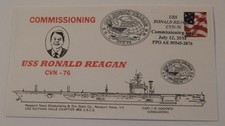 USS Ronald Reagan (CVN 76) commissioned July 12 2003