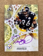 Marketplace image: 2025 Topps Resurgence Football Jorome Bettis Molecular Marks 1/1 Superfractor