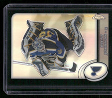 2002-03 Topps Chrome Brent Johnson #78 Black Refractor /100