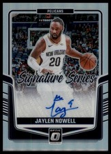 Jaylen Nowell 2024-25 Donruss Optic #SS-JNW Signature Series Holo Pelicans
