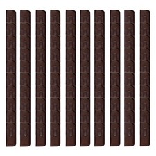Wholesale Bulk Lot Calabria Slim Eye Glasses Case w/Clip Soft PU Leather Brown M