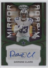 2023 Certified Mirror Signatures Green 1/5 Damone Clark #MS94 Auto 3c2