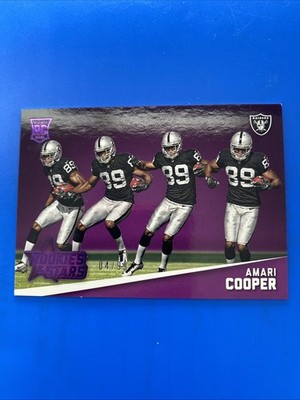 2015 Panini Rookies & Stars - Progression Amari Cooper #RP21 Purple /99 (RC)