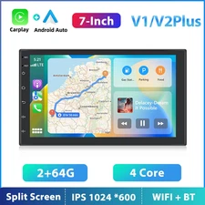 2 Din Android 11 7/9 Inch Carplay Car Multimedia Player GPS Stereo Car Radio for