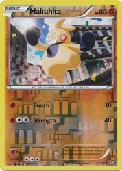 Makuhita 51/111 Furious Fists Reverse Holo Common