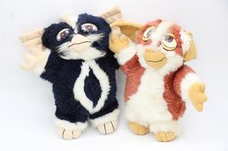 F x2 Vintage Gremlins 2 1991 il nuovo lotto peluche Inc Daffy & Stripe ecc