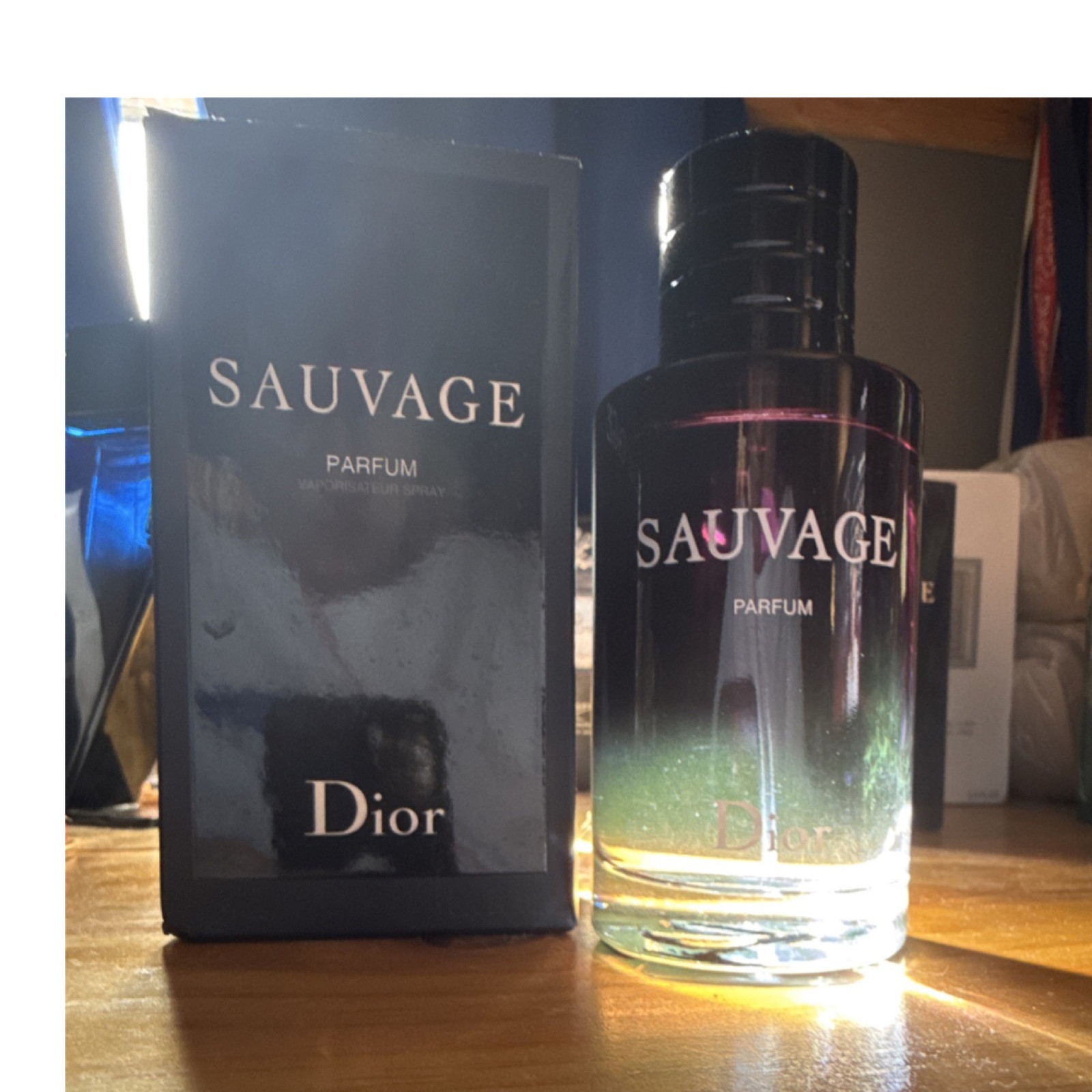 Dior SAUVAGE PARFUM 100ml 箱付き Dior Sauvage Parfum Men's Fragrance 100 ml Spray C099600455