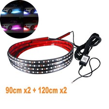 LED RGB Auto Unterbodenbeleuchtung Underglow-Körper Atmosphäre Lichtleiste App