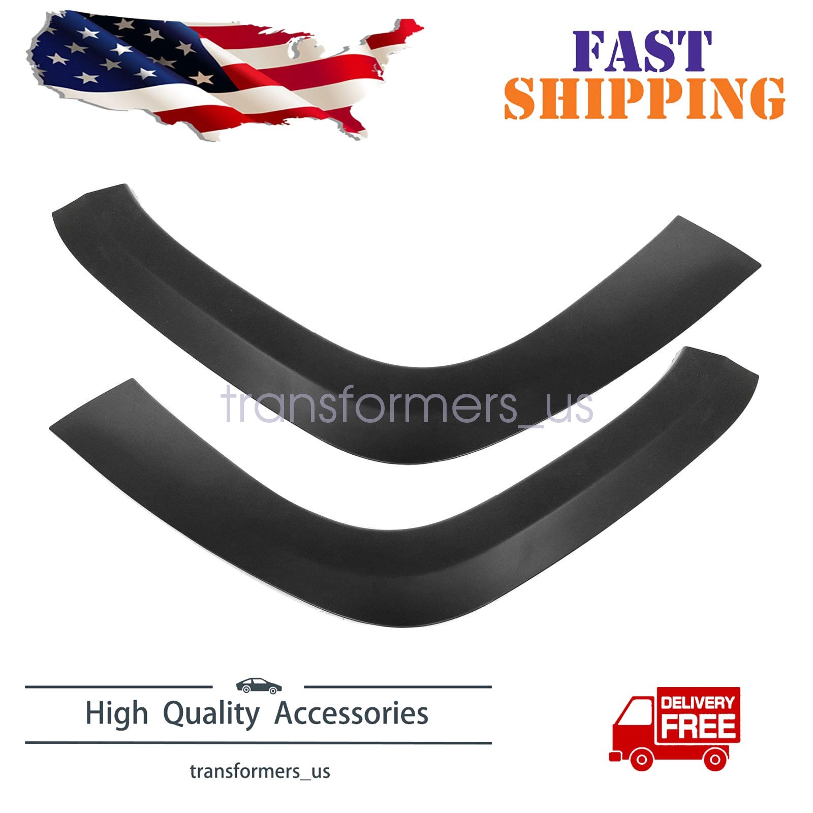 FOR JEEP GRAND CHEROKEE 2011-2020 SRT/SRT8 FRONT RIGTH AND LEFT FENDER FLARES