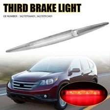 For 2012-2016 Honda CR-V Third Rear 3rd LED Light Brake High Mount Lamp Clear V