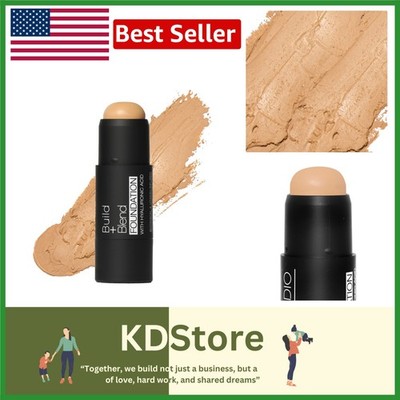 BUILD + BLEND Foundation & Contour Stick with Hyaluronic Acid   Natural, Buil...