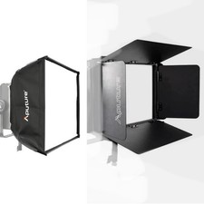 Aputure Barndoors + Softbox **BUNDLE** for Nova P300c LED Panel