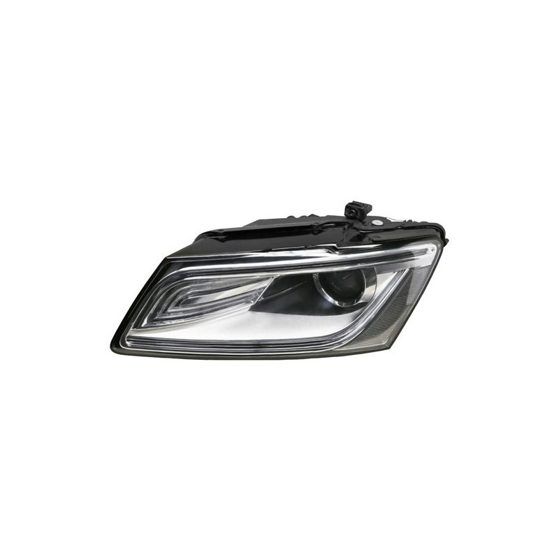 Phare avant gauche pour remplacer optique Xenon Audi Q5 phase 2 fond noir