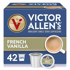 French Vanilla Cappuccino Mix, 42 Count, Single Serve K-Cup Pods for Keurig