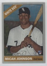 2015 Topps Heritage High Number Chrome Refractor 129/566 Micah Johnson #617 07d9