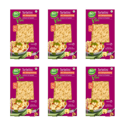 6 x 25g BIO PRIMO Bio vegane Tortellini mit Steinpilzfüllung