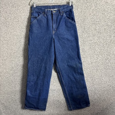 Ben Davis Men's 32x34 Dark Wash Blue Utility Carpenter Straight