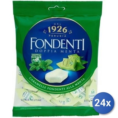 24X Multipack Perugina Dark Mint Candies Gr 175