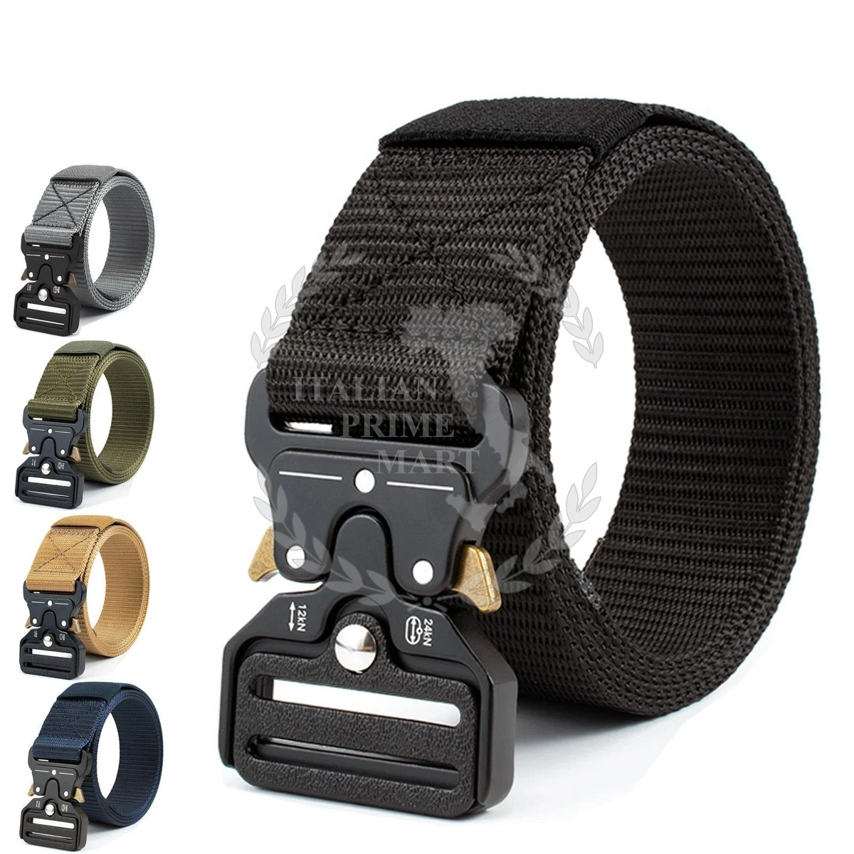 Fairwin Cintura Uomo Tattica Militare da 35 mm, in Nylon Cintura con Fairwin Cintura Uomo Tattica Militare da 35 mm, in Nylon Cintura con