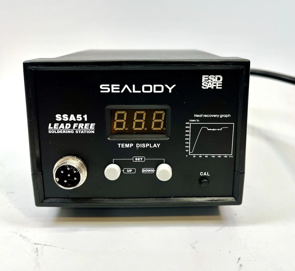 Sealody SSA51 ESD Safe Temperature-Controlled Lead-Free Solder Station No Iron - Image 2 of 4
