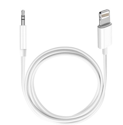 Apple MFi Certified iPhone AUX Cord Lightning to 1/8 Inch Audio