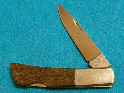 VINTAGE GERBER SAKAI JAPAN SILVER KNIGHT BARLOW FOLDING KNIFE KNIVES GENTS TOOLS