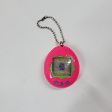 Vintage Bandai Tamagotchi P1/P2   1997 Pink Blue, New Battery Works Retro Toy