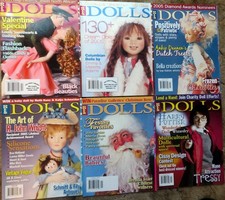 DOLLS: The Collector's Magazine - Six 6 Issues from 2005-2006