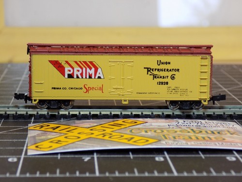 N Con-Cor 40' Wood Beer Reefer Prima Beer Chicago IL URTC 12939 (042519) | Zustand: Used
