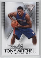 2013-14 Panini Titanium Retail 124/149 Tony Mitchell #134 0a7