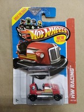 2013 Hot Wheels Bump Around HW Racing Red A18