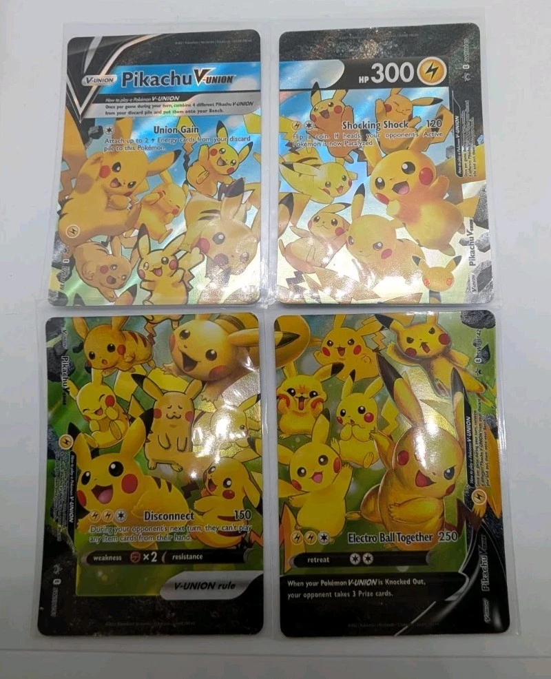Pikachu V-Union Pokémon TCG Cards for sale | eBay