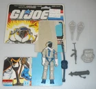 Vintage 1985 Snow Serpent G.I. GI Joe Cobra v1 100% Complete Figure 3.75 ARAH