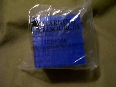 Learning Resources Base Ten Math Manipulative Interlocking Cube LER6358 NIP