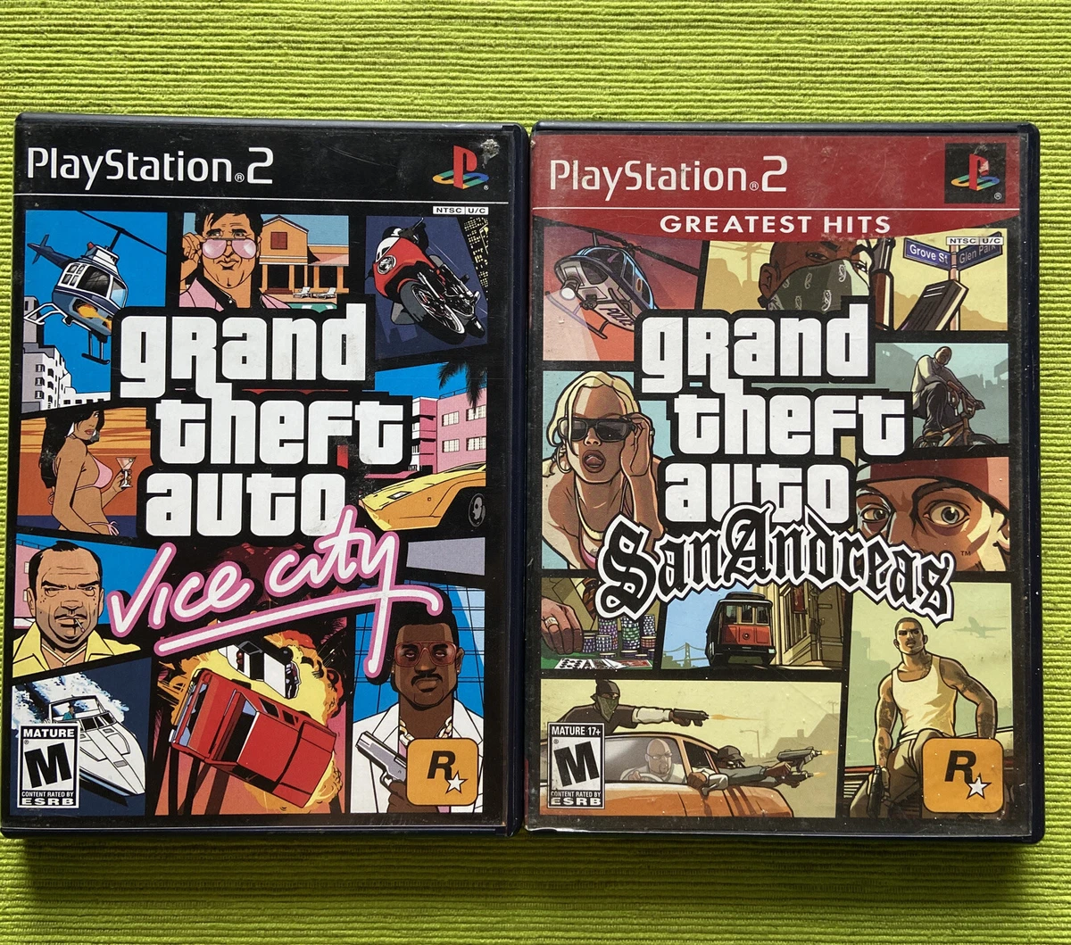 Grand Theft Auto games (Sony Playstation 2) Ps2 TESTED