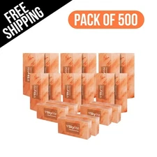 Himalayan Salt Bricks | Salt Tiles 8x4x1 Pack of 500 for Salt Spa Sauna Walls