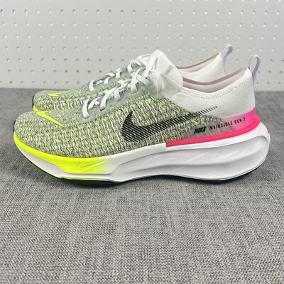 Nike ZoomX Invincible Run FK 3 White Volt Running Walking FN6821-100 Mens 11.5 Nike ZoomX Invincible Run FK 3 | White | SVD USA main image 3