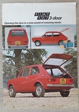 Fiat 127 900 3-door Brochure Leaflet 1973