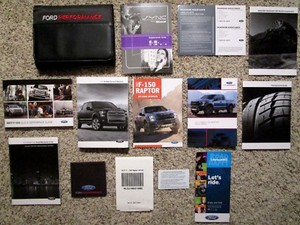 Details About 2017 Ford F 150 Raptor Svt Factory Original Complete Owners Manual Set Mint