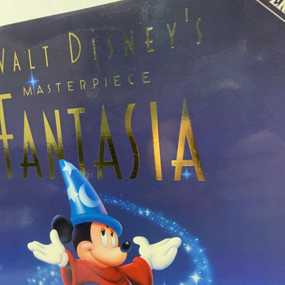 Disney Masterpiece Fantasia Laser Disk Movie  Laserdisk 2 disk Mickey Mouse EX / Foto 4 de 4