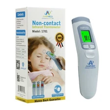 Amplim AmpMed Hospital Medical Grade Non Contact Infrared Forehead Thermometer