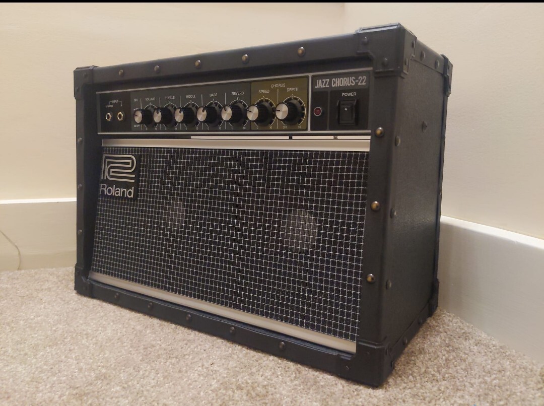 Roland JC22 Jazz Chorus Guitar Amplifier, 30W Black 761294509586 eBay