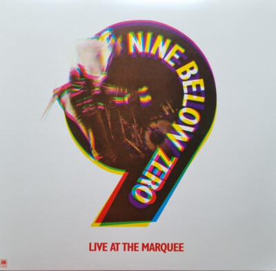 NINE BELOW ZERO = Live At The Marquee = VINYL LP ALBUM =RHYTHM & BLUES ROCK FUNK