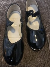 Girl s Capezio 11 Narrow Black Tap shoes