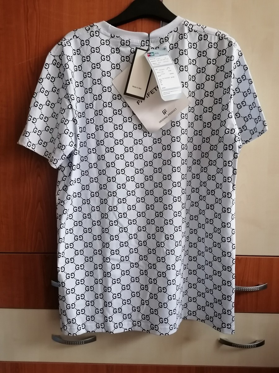 Gucci T-shirt - White for sale online | eBay Gucci T-shirt - White for sale online | eBay